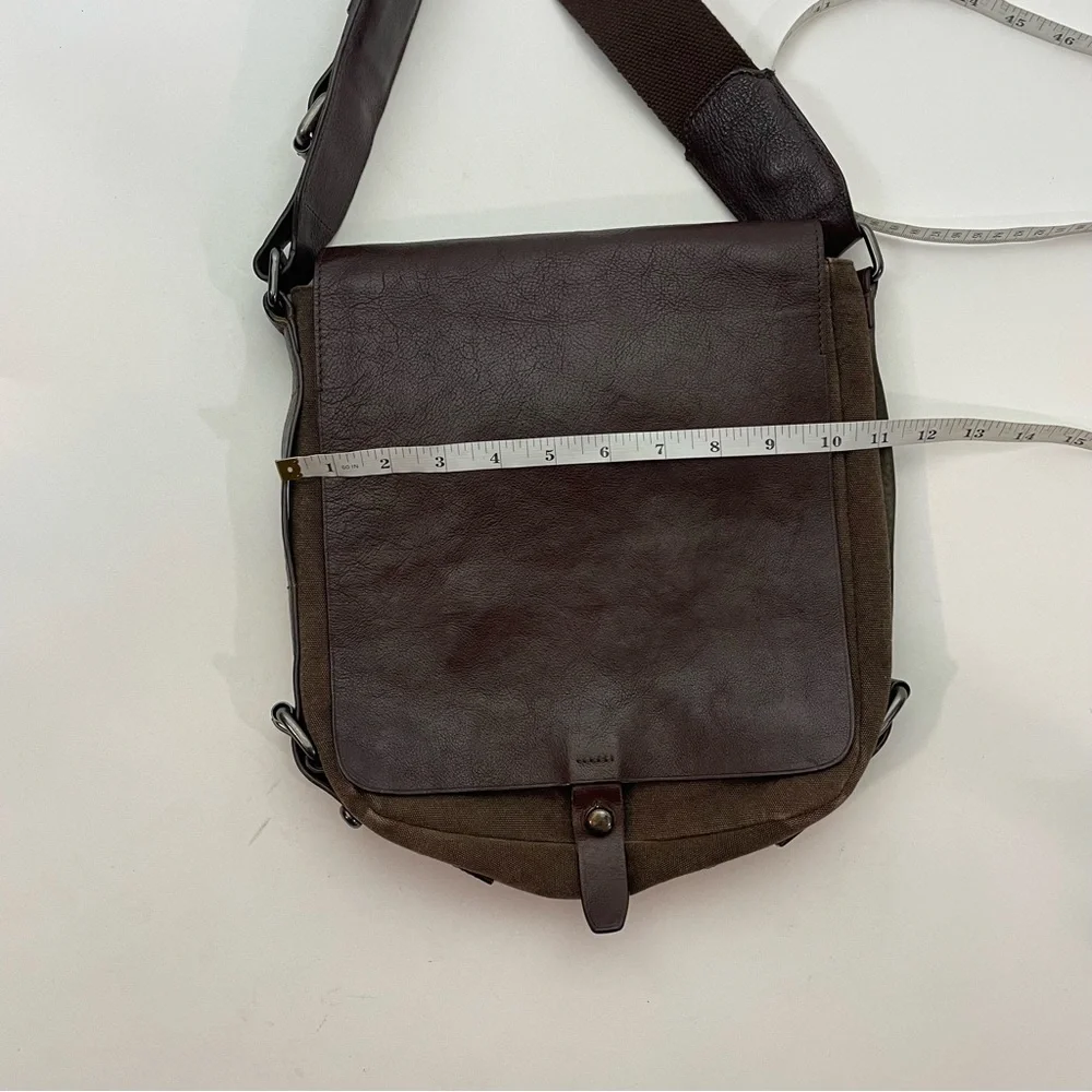 Vintage Hugo Boss Messenger Bag Genuine Leather RARE